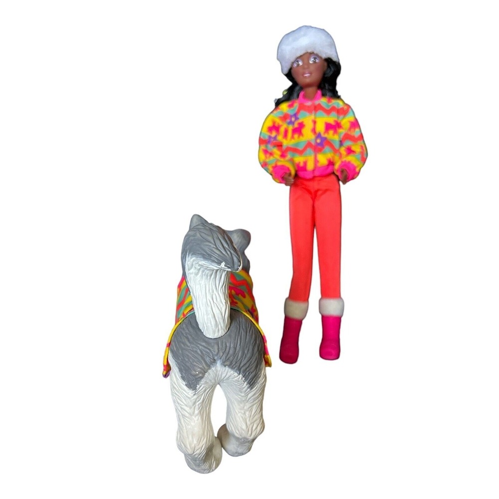 Hasbro Imani Princess Sindy Doll African American Vintage 90's Doll Dog VGC HTF - Picture 13 of 16